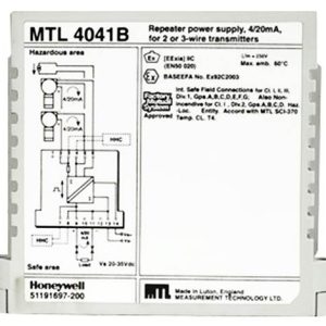 MTL4041B | MTL Instruments | Repeater Power Supply