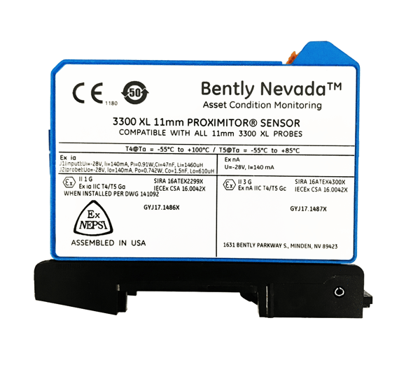 148367-24 | Bently Nevada | 330780-X1-CN 3300 XL 11 mm Proximitor Sensor