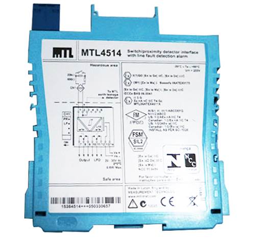 MTL4514 SWITCH/ PROXIMITY DETECTOR INTERFACE