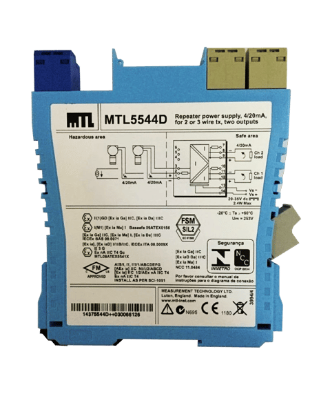MTL5544D | MTL Instruments | Repeater Power Supply